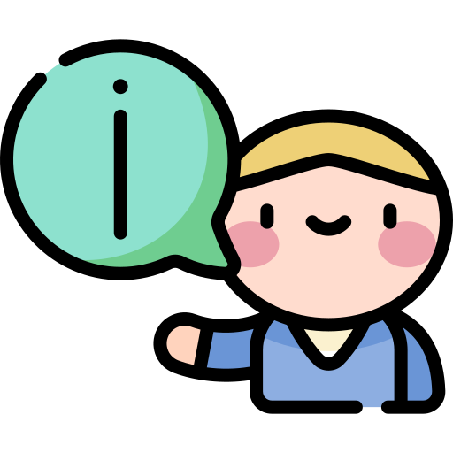 cartoon picture of man with something to tell about